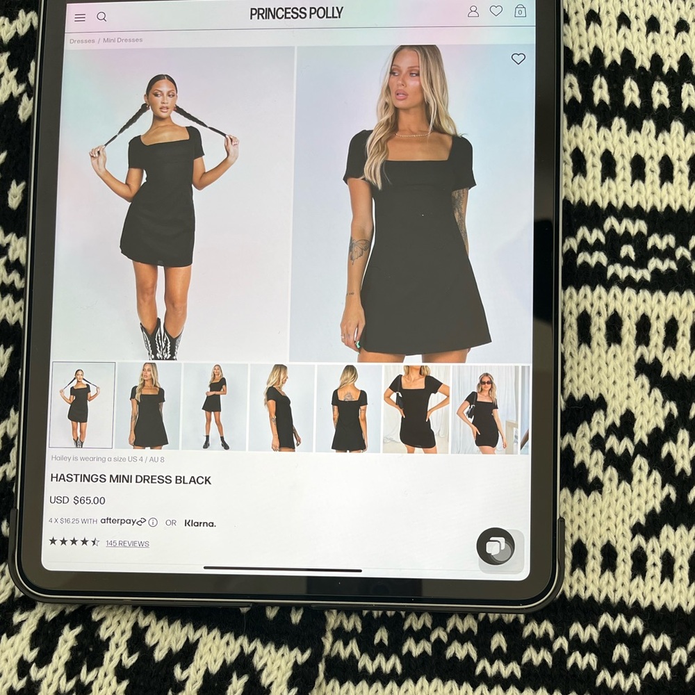 PRINCESS POLLY HASTINGS MINI DRESS